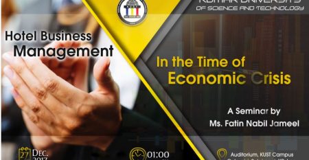 Hotel business management in the time of economic crisis