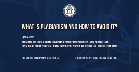 Plagiarism Seminar