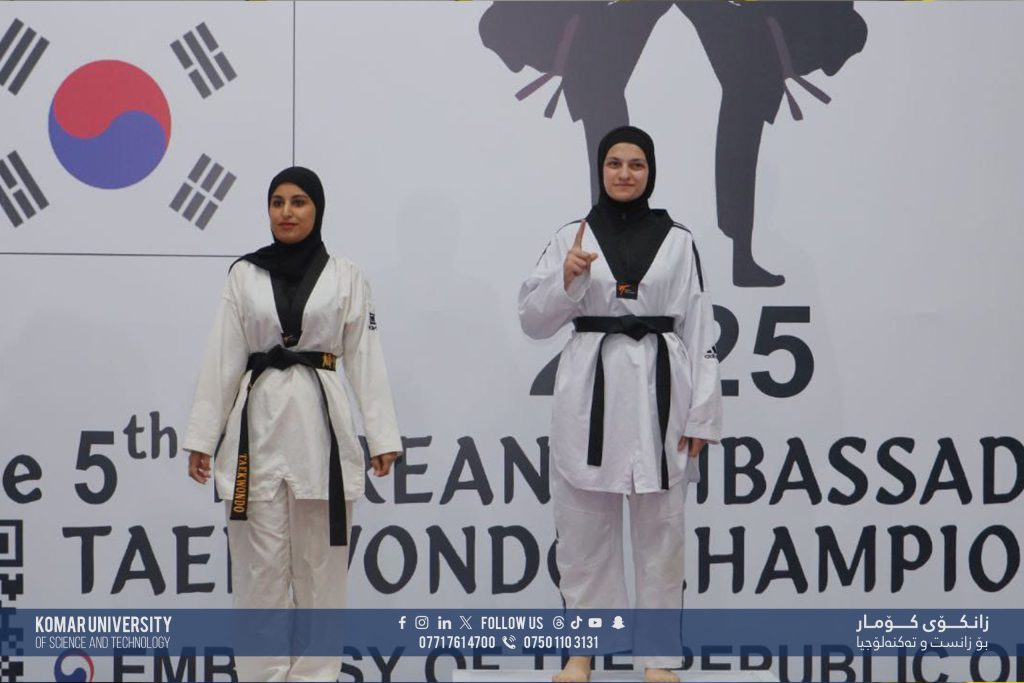 Soma Ali Secures First Place at Iraqi Taekwondo Clubs Championship