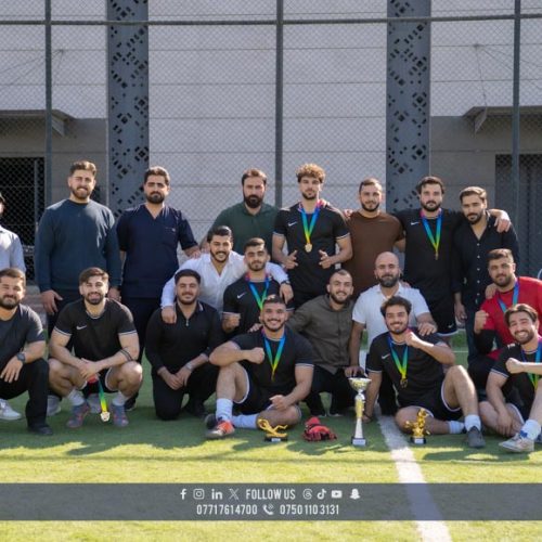 Komar University Football Tournament Concludes with Nursing Department Crowned Champion